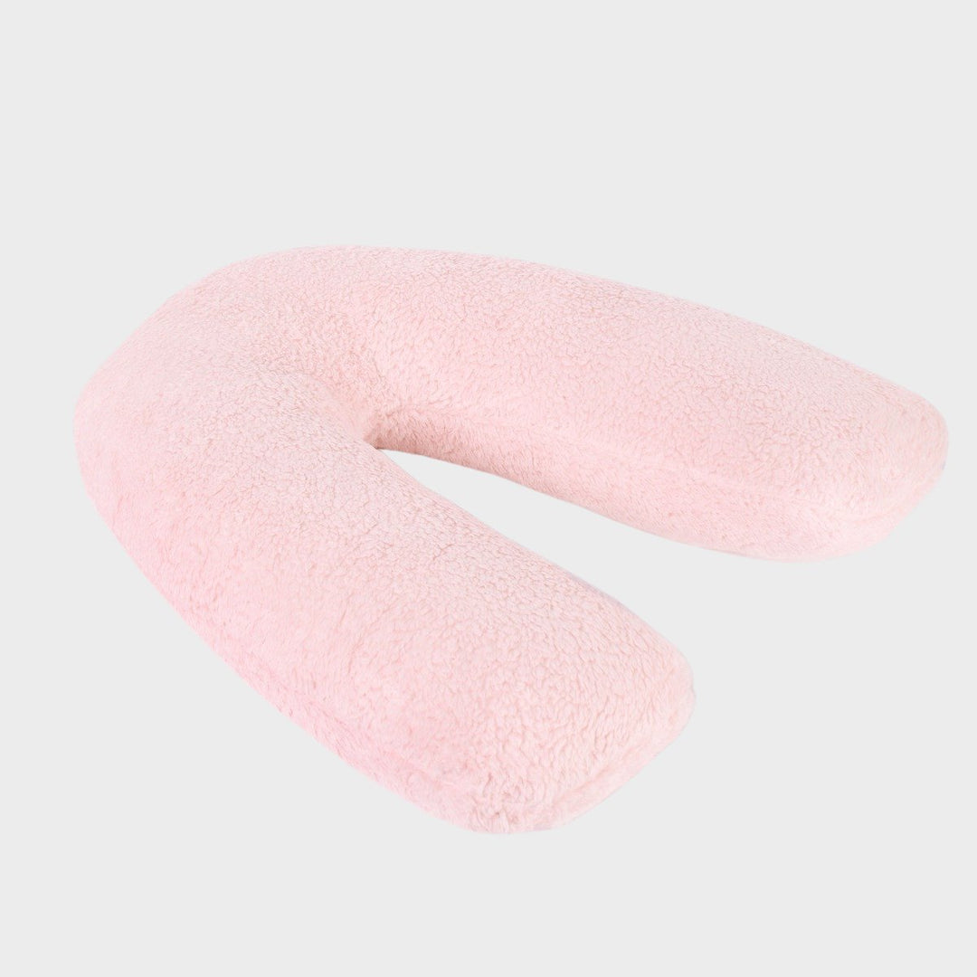 Teddy Fleece V Pillow - Pink from You Know Who's