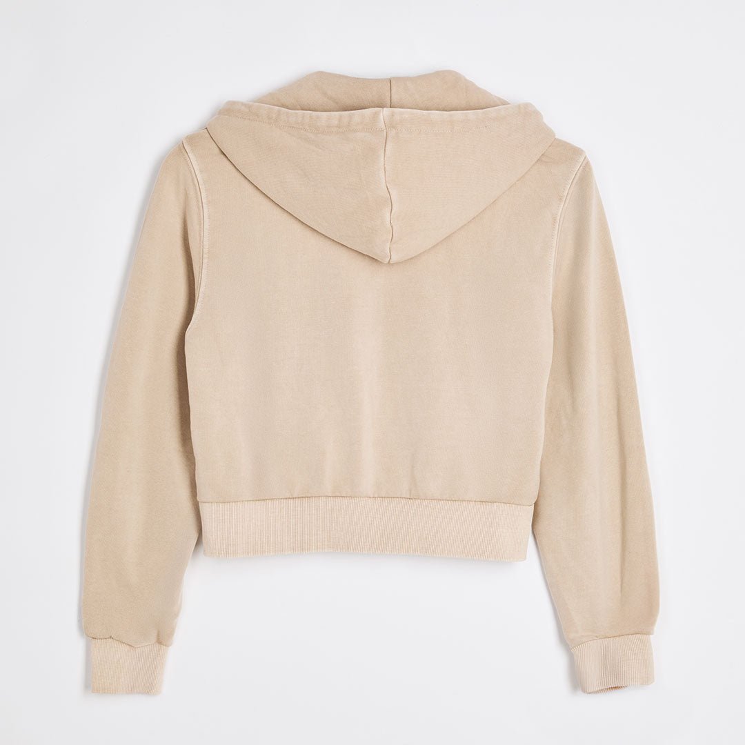 Teen Girls (Lefties) Washed Cropped Zipper from You Know Who's