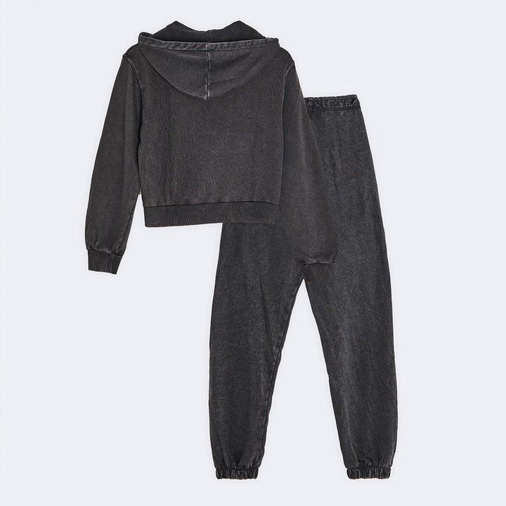 Teen Girls (Lefties) Washed Cropped Zipper from You Know Who's