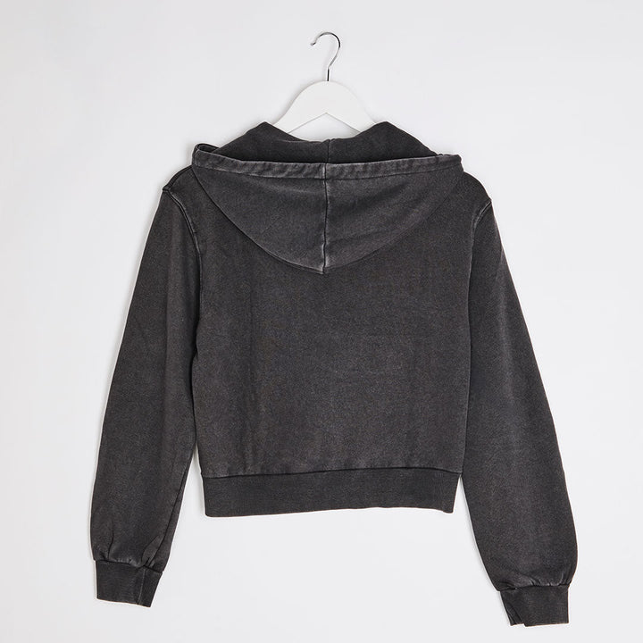 Teen Girls (Lefties) Washed Cropped Zipper from You Know Who's