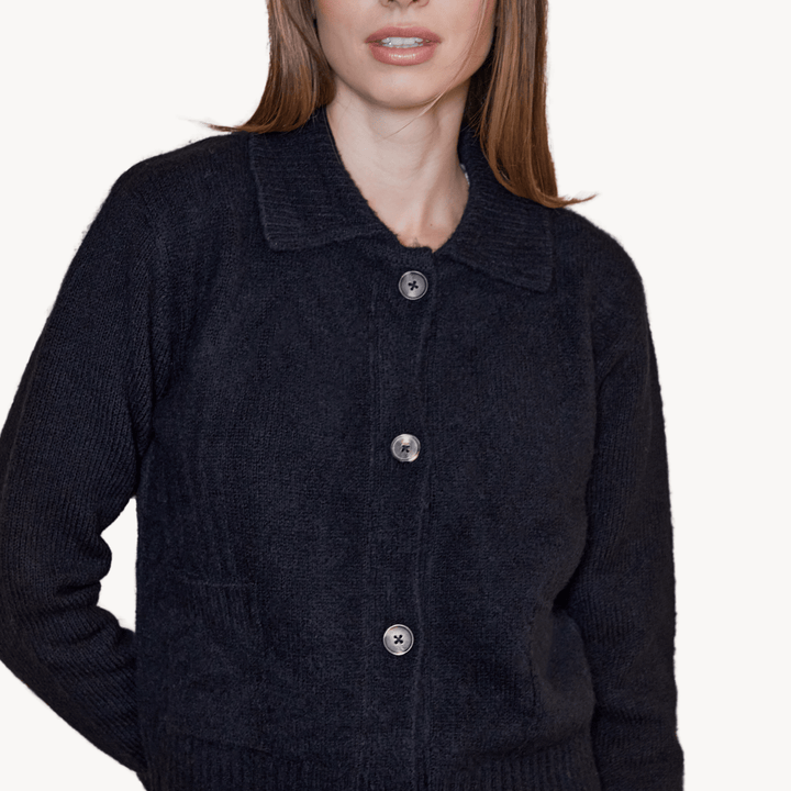 Threadbare Boxy Collared Cardigan from You Know Who's