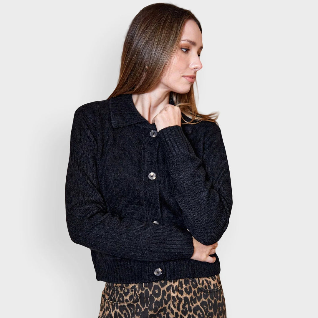 Threadbare Boxy Collared Cardigan from You Know Who's