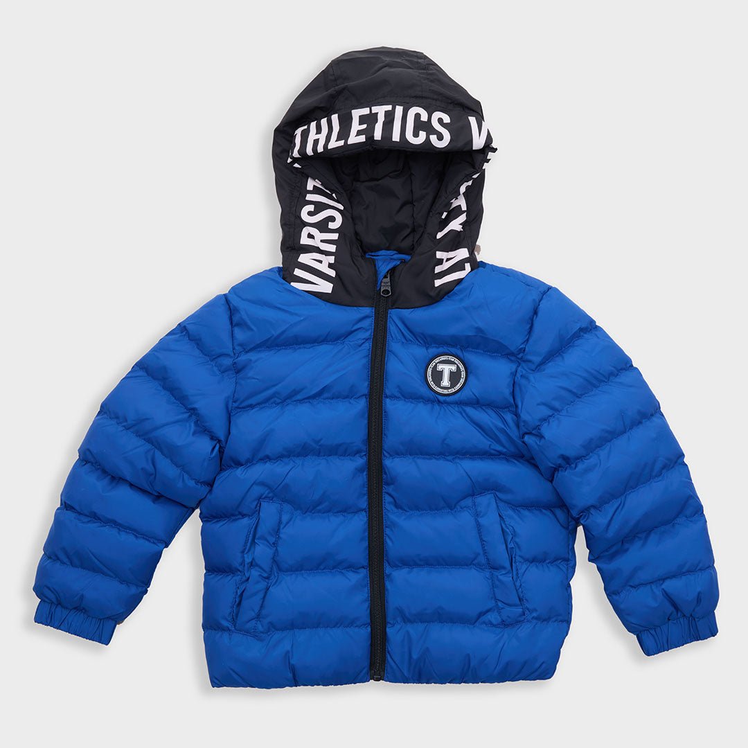 Threadbare Boys Blue Puffer from You Know Who's