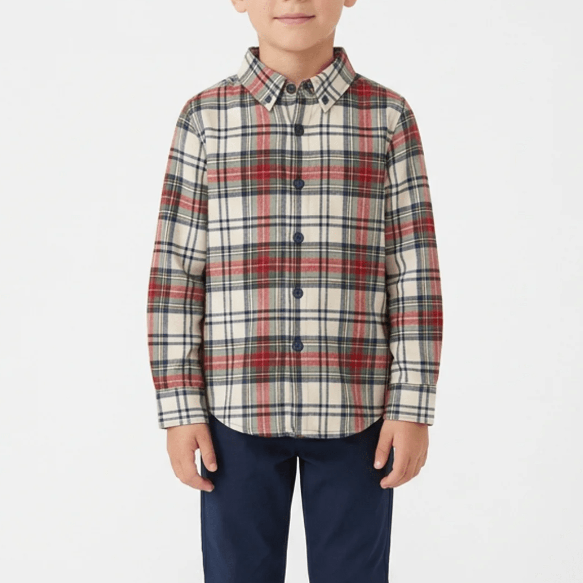Threadbare Boys Cream Woven Shirt from You Know Who's