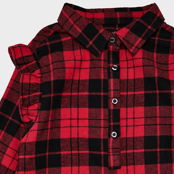 Threadbare Girls Matching Flannel Dress from You Know Who's