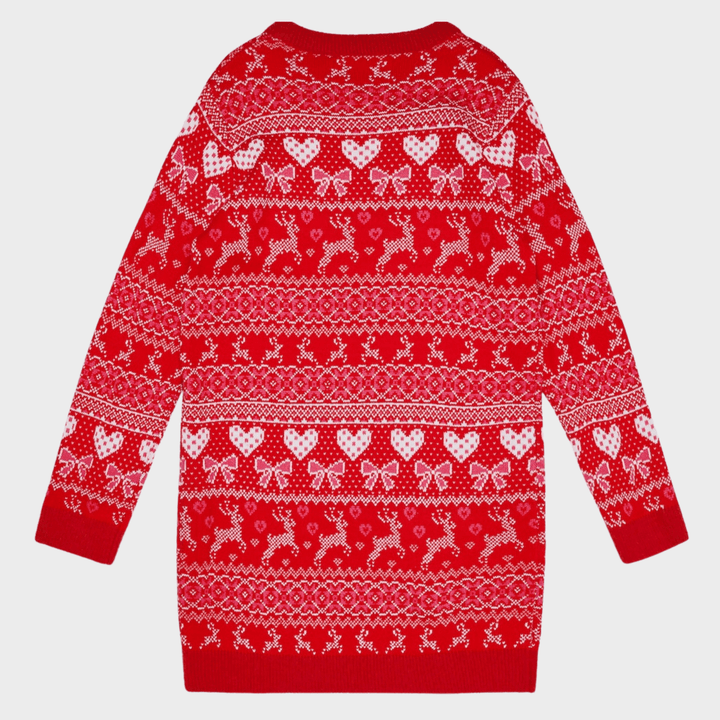 Threadbare Girls Red Jumper Dress from You Know Who's