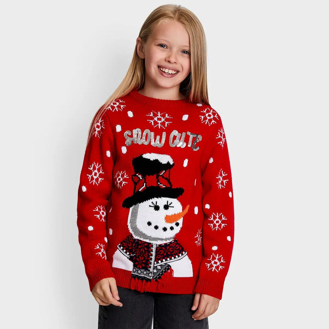 Threadbare Kids Snowman Christmas Jumper from You Know Who's