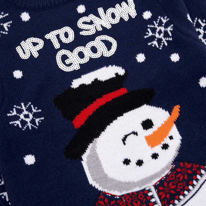 Threadbare Kids Snowman Christmas Jumper from You Know Who's