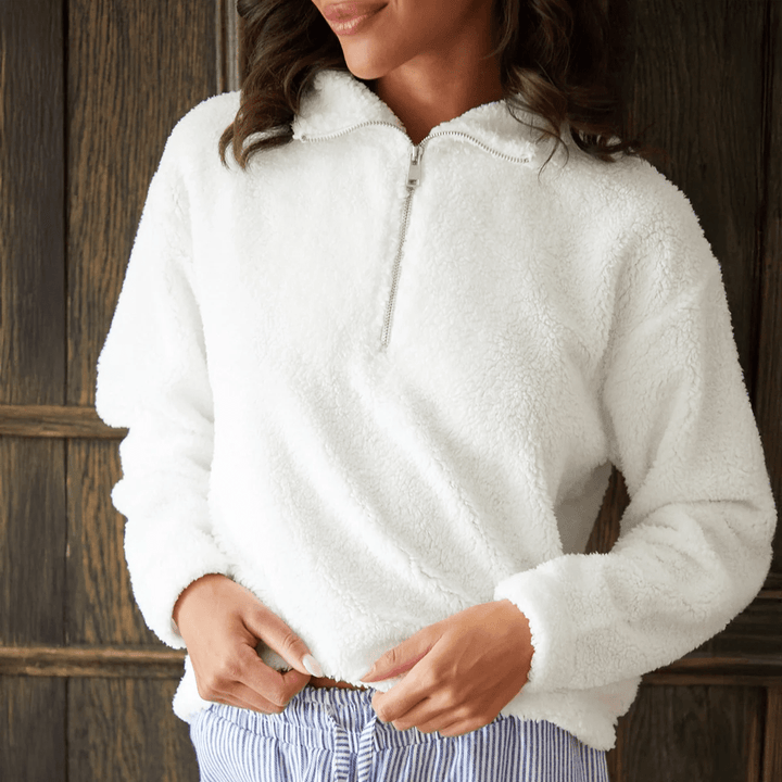 Threadbare Ladies 1/4 Zip Borg Loungewear Set from You Know Who's