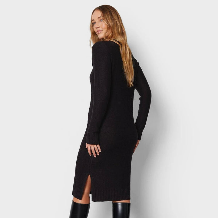 Threadbare Ladies Cable Knit Midi Dress from You Know Who's