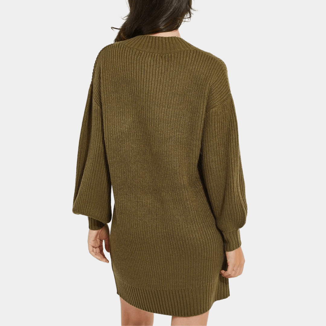 Threadbare Ladies V - Neck Knitted Dress from You Know Who's