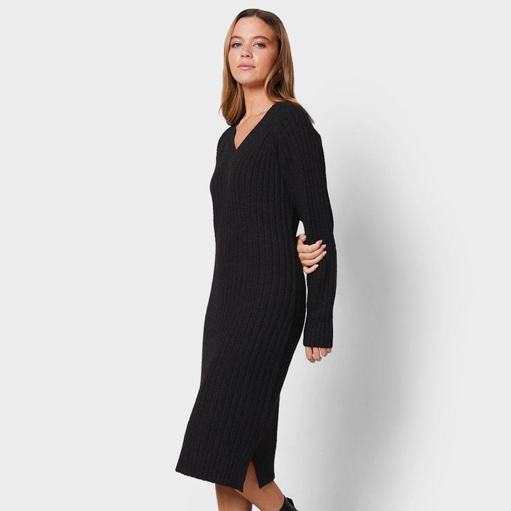 Threadbare Ladies V Neck Midi Dress from You Know Who's