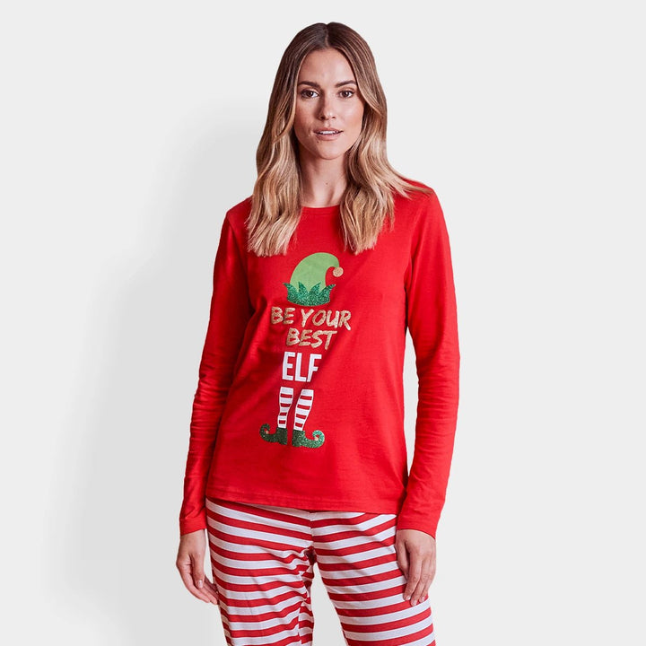 Threadbare Ladies Xmas Elf Pyjamas from You Know Who's