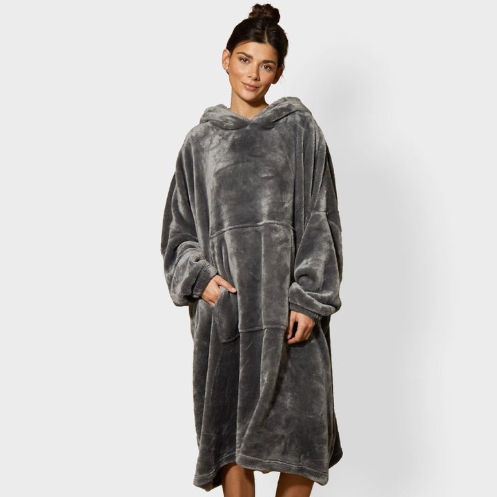 Threadbare Luna Faux Fur Poncho from You Know Who's