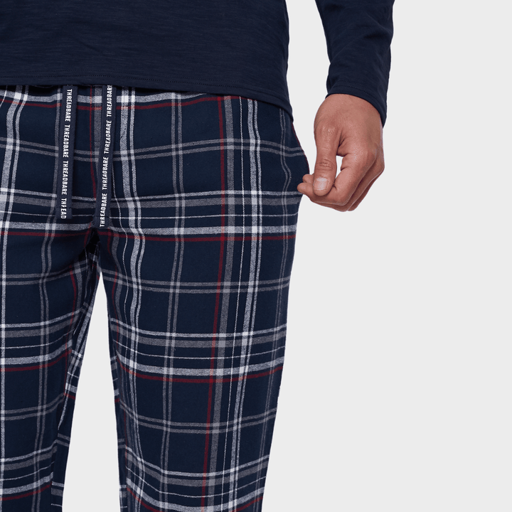 Threadbare Mens Checked Pj Set from You Know Who's