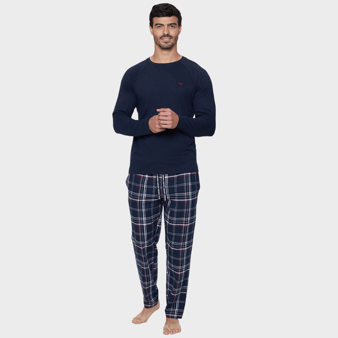 Threadbare Mens Checked Pj Set from You Know Who's