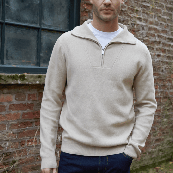 Threadbare Mens Dijon 1/4 Zip from You Know Who's