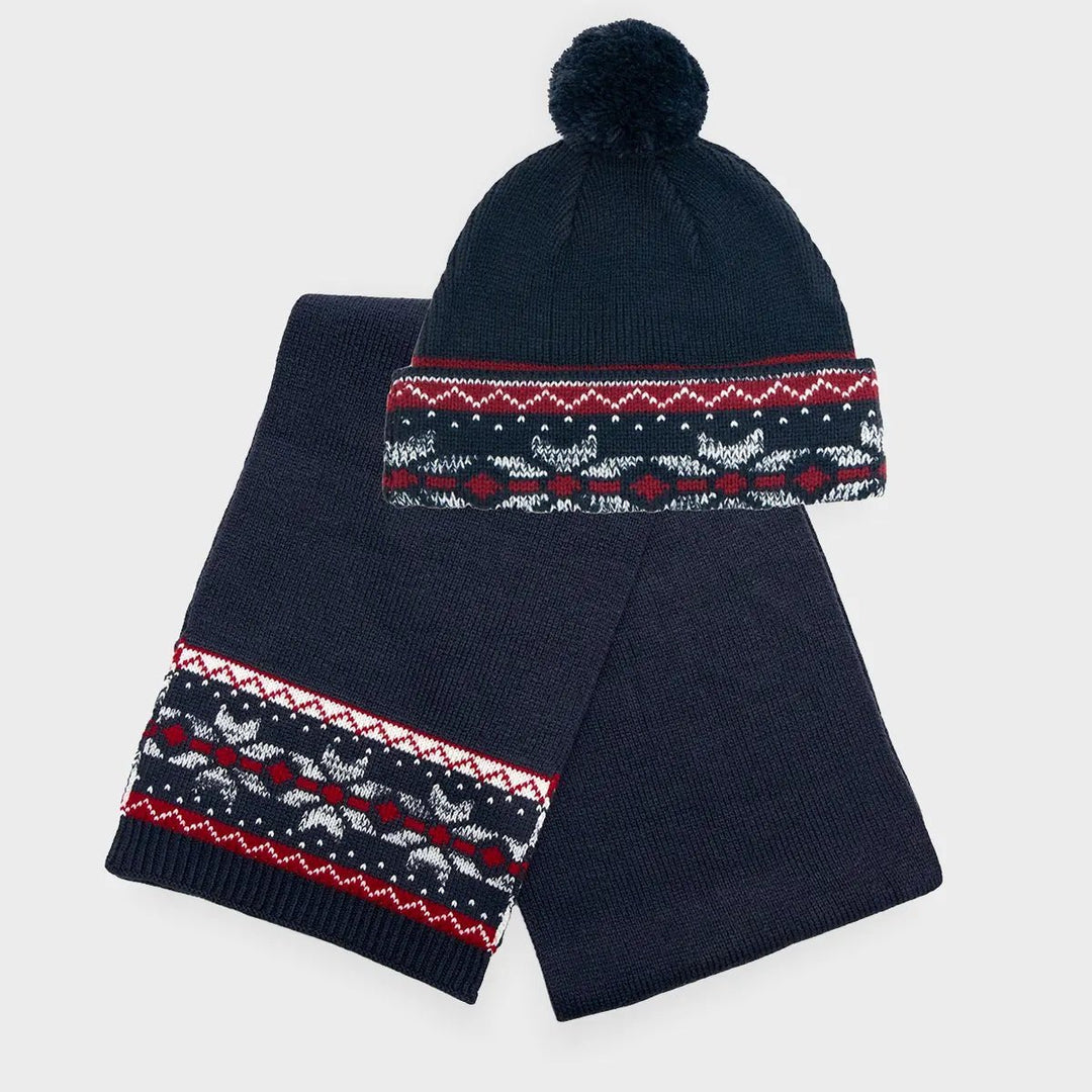 Mens hat and scarf set online