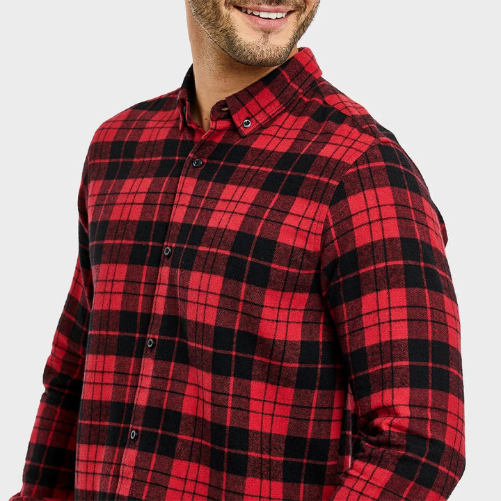 Threadbare Mens Matching Flannel Shirt from You Know Who's