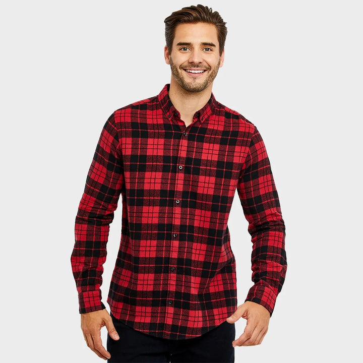 Threadbare Mens Matching Flannel Shirt from You Know Who's