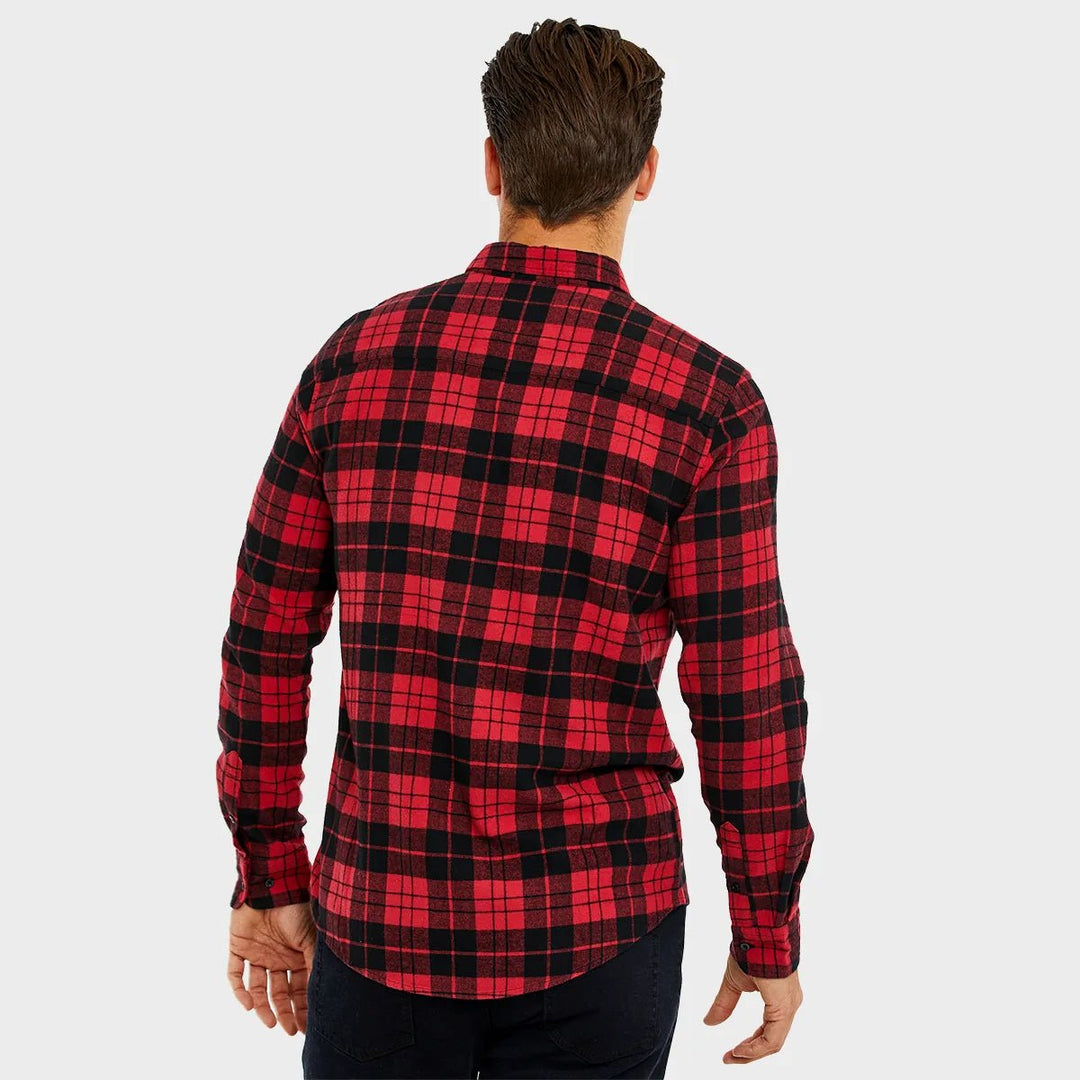 Threadbare Mens Matching Flannel Shirt from You Know Who's