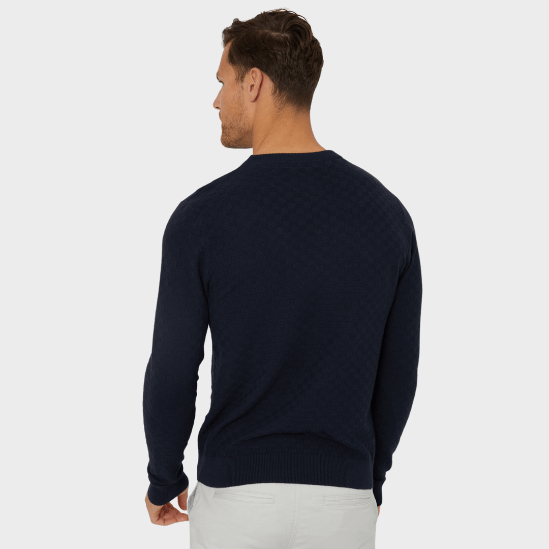 Threadbare Mens Navy Crew Jumper from You Know Who's