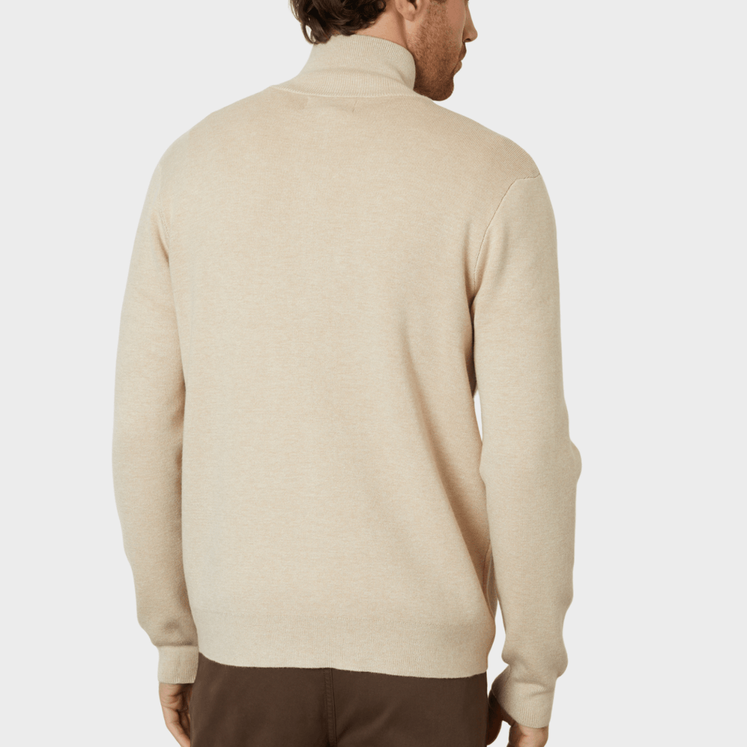 Threadbare Mens Oatmeal Zipper from You Know Who's