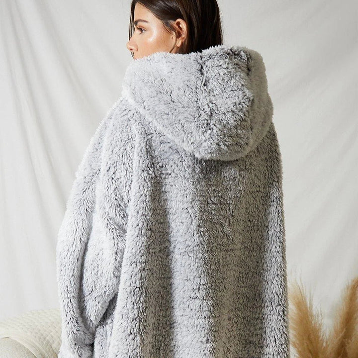 Threadbare Oversized Fluffy Lounge Hoodie from You Know Who's