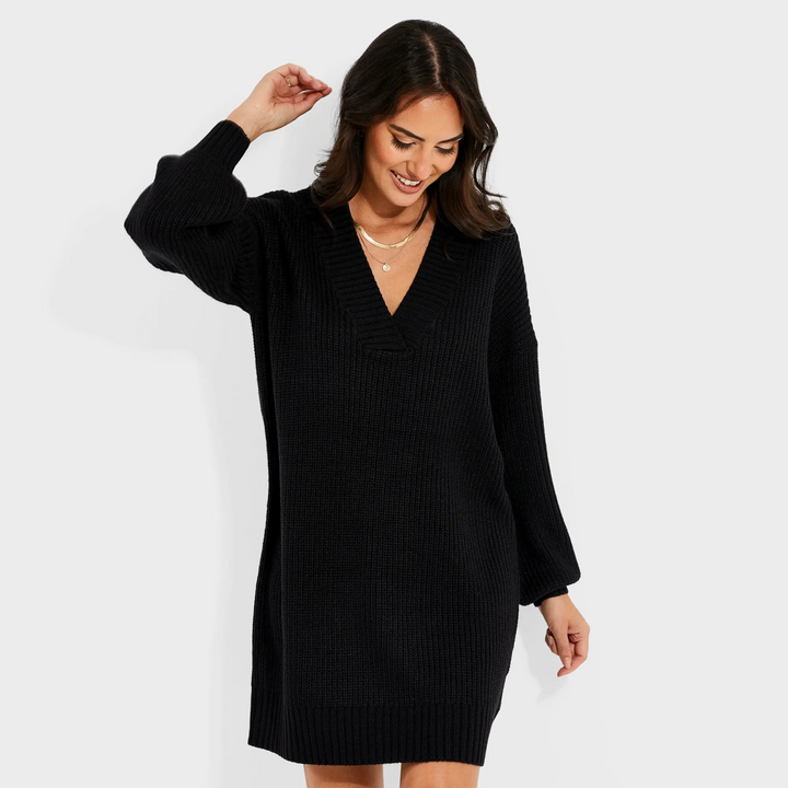 Threadbare Petite Ladies Knitted Neck Dress from You Know Who's