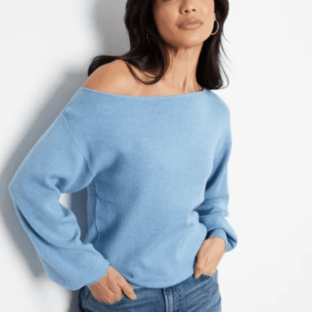 Threadbare Slash Neck Jumper from You Know Who's