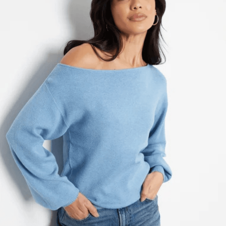 Threadbare Slash Neck Jumper from You Know Who's