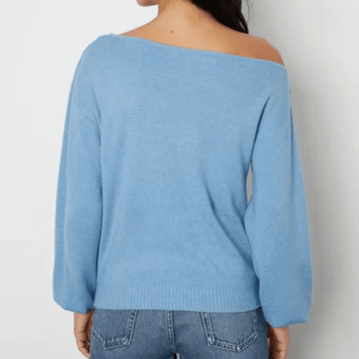 Threadbare Slash Neck Jumper from You Know Who's