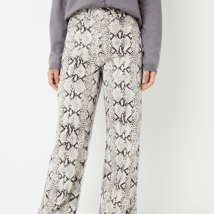 Threadbare Snake Wide Leg Jeans from You Know Who's