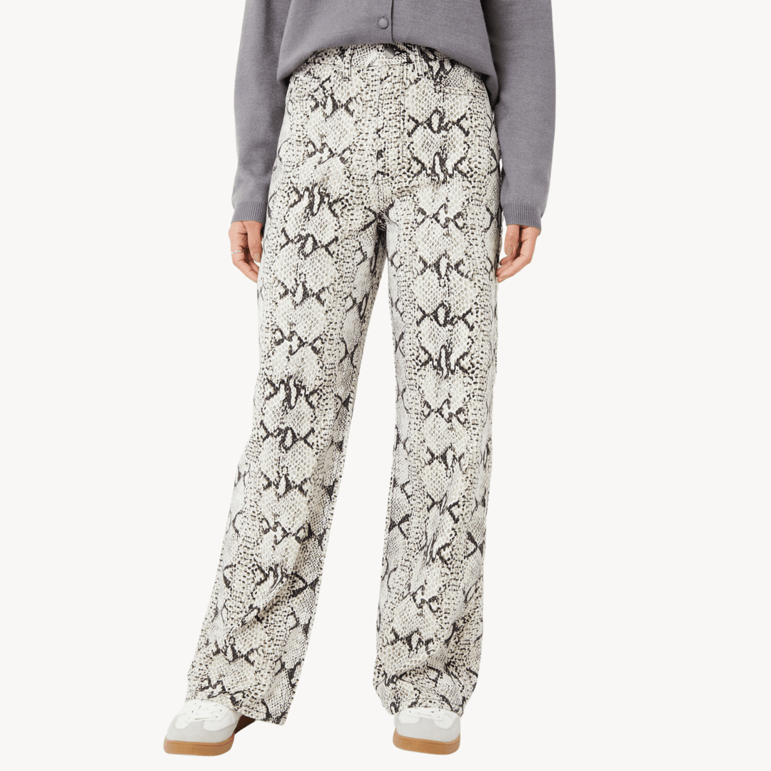 Threadbare Snake Wide Leg Jeans from You Know Who's