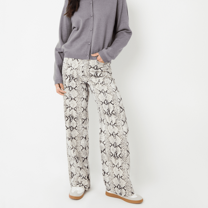 Threadbare Snake Wide Leg Jeans from You Know Who's
