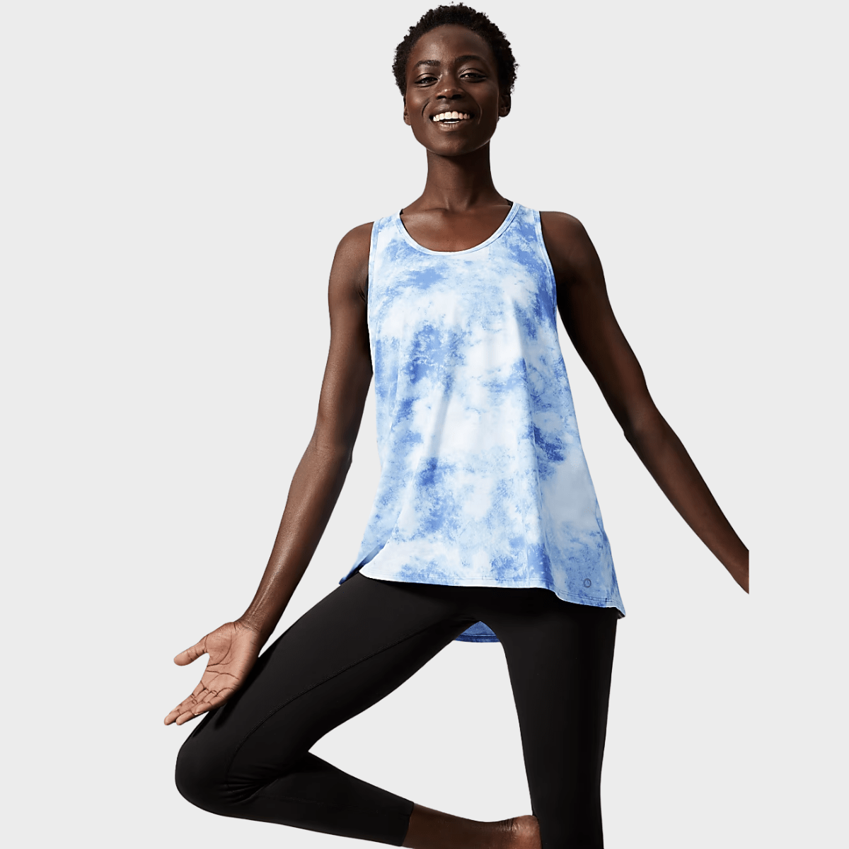 Tie Dye GM Active vest from You Know Who's