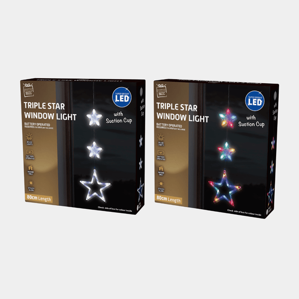 TIMER LED STARS WINDOW LIGHT 82cm from You Know Who's