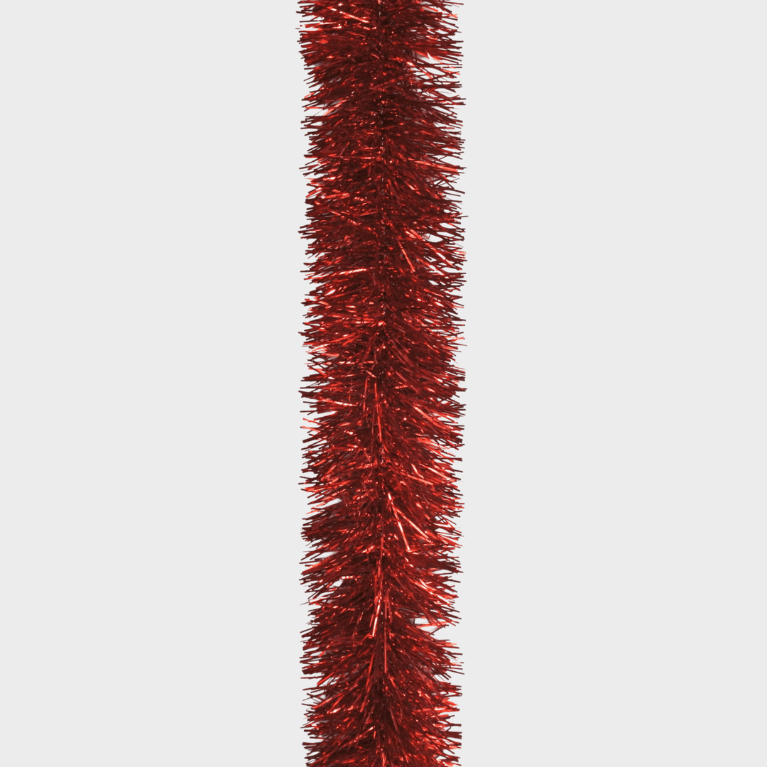 Tinsel 2m fine cut red from You Know Who's