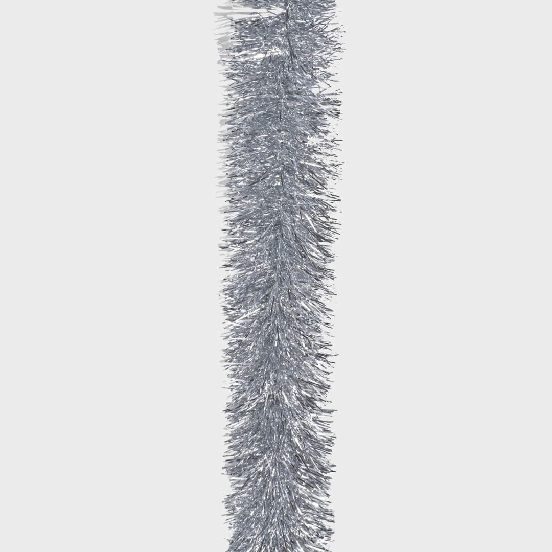 Tinsel 2m fine cut silver from You Know Who's