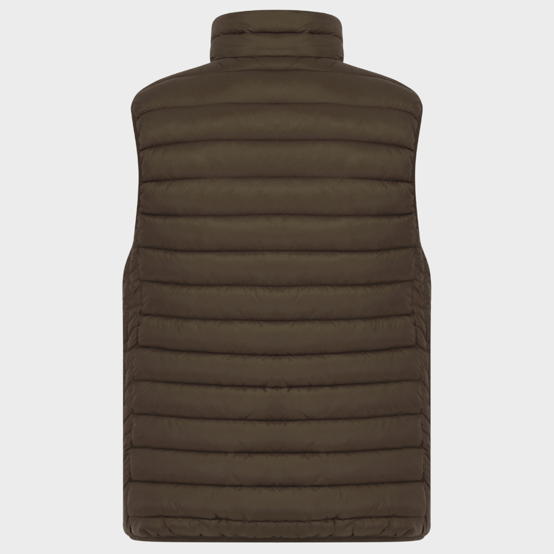 Tokyo Laundry Quilted Puffer Gilet with Fleece Lined Collar from You Know Who's
