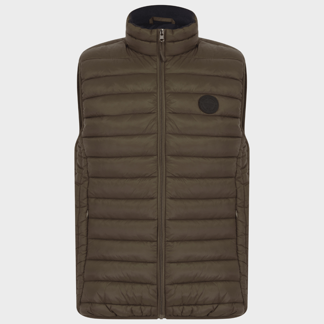 Tokyo Laundry Quilted Puffer Gilet with Fleece Lined Collar from You Know Who's
