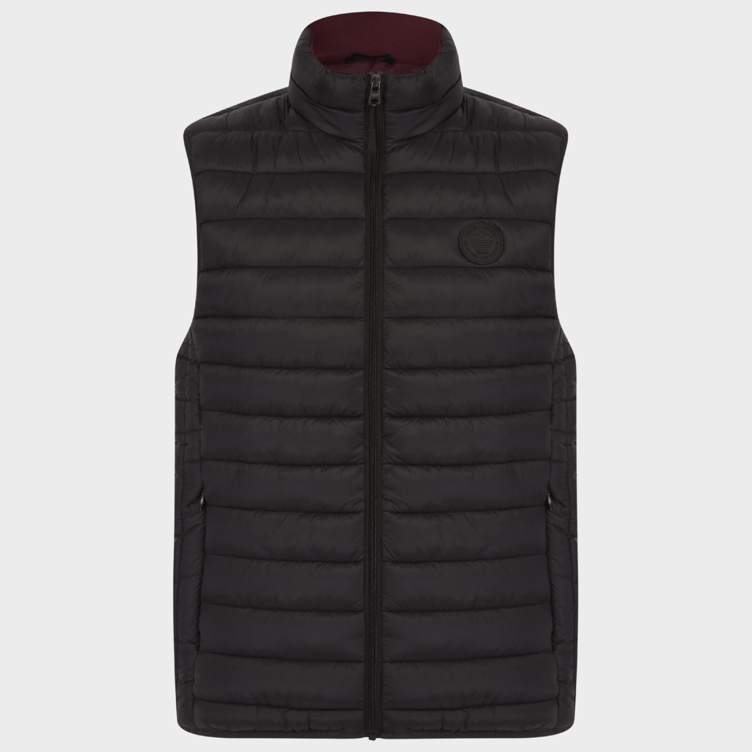Tokyo Laundry Quilted Puffer Gilet with Fleece Lined Collar from You Know Who's