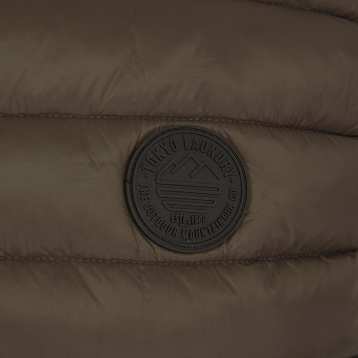 Tokyo Laundry Quilted Puffer Gilet with Fleece Lined Collar from You Know Who's