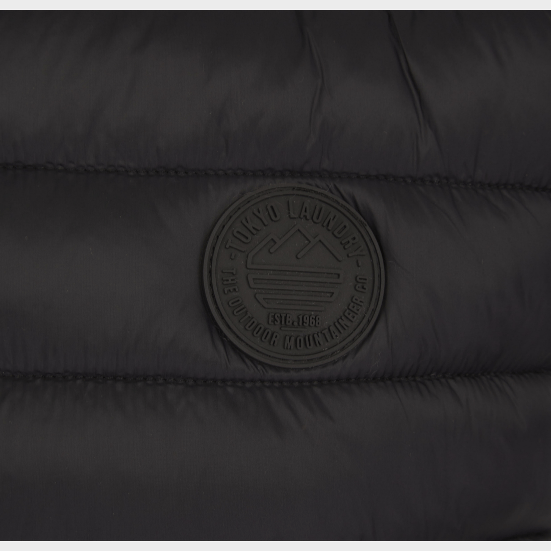 Tokyo Laundry Quilted Puffer Gilet with Fleece Lined Collar from You Know Who's