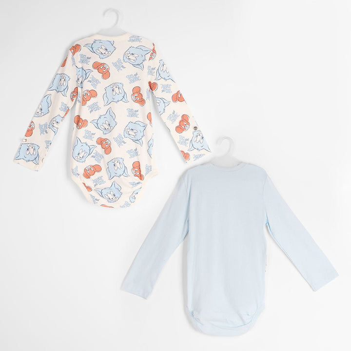 Tom And Jerry 2pk Long Sleeve Bodysuit from You Know Who's
