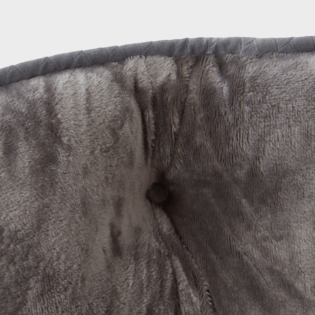 Traditional Plush Fleece Dog Bed - 2 Sizes from You Know Who's