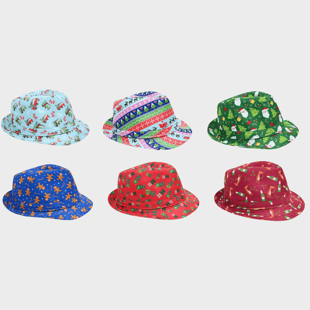 Trilby hat christmas mix asst from You Know Who's