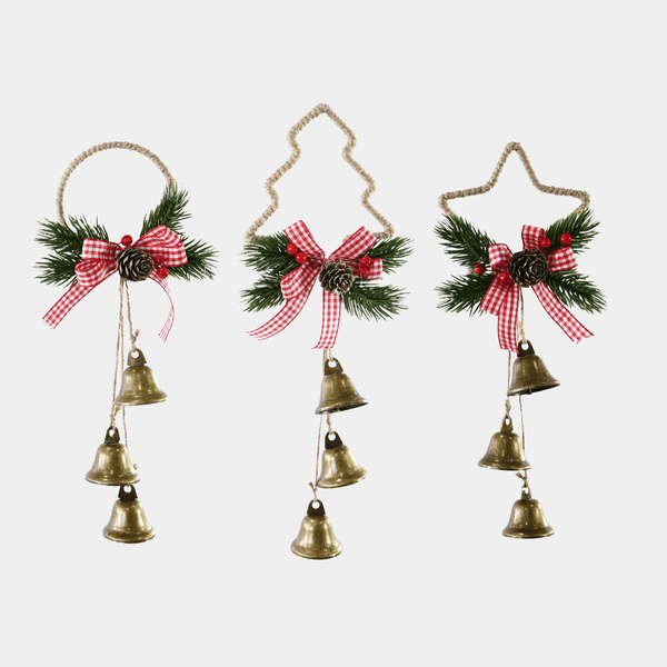 TRIPLE BELLS HANGER 30cm 1pce from You Know Who's