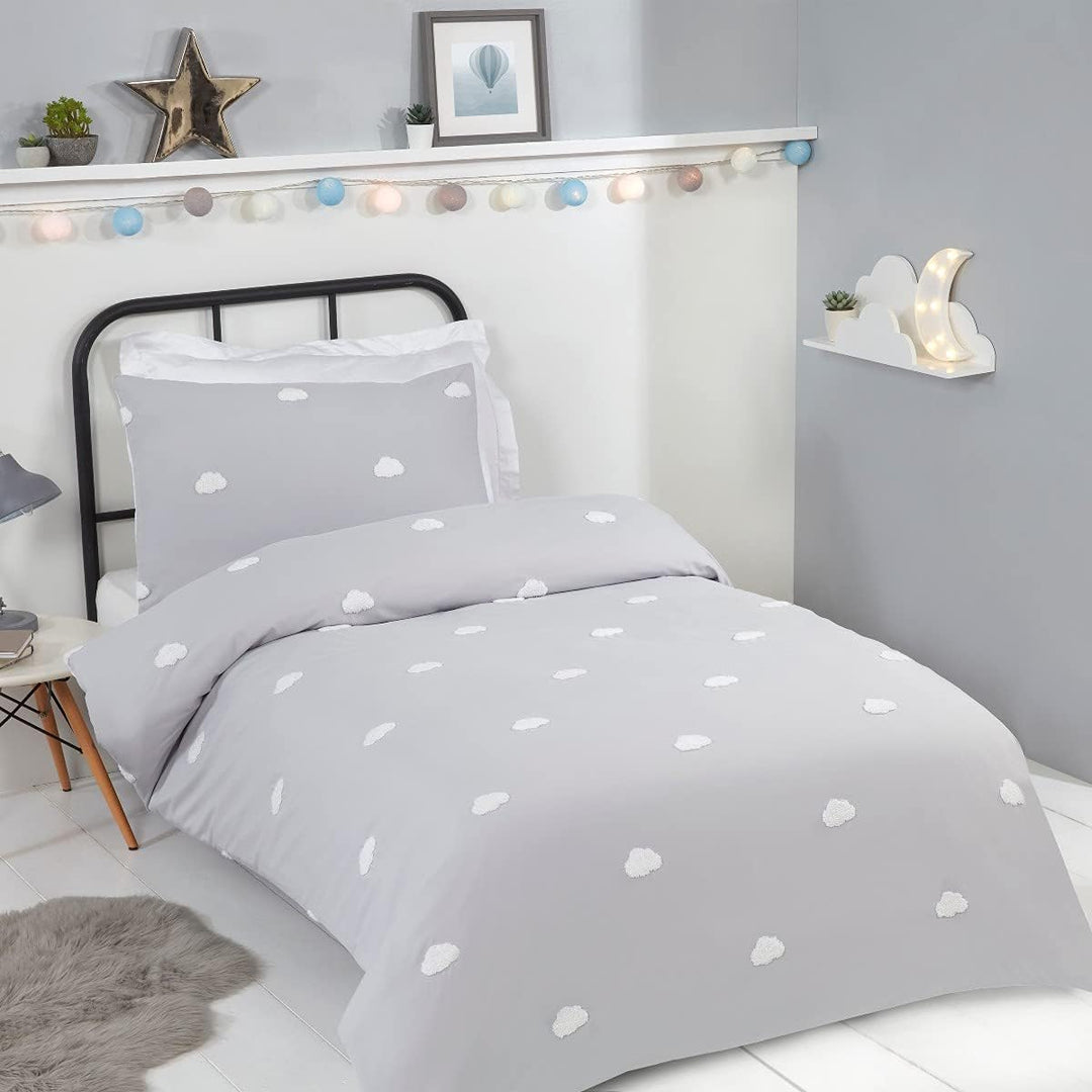 Tufted Clouds Duvet Cover from You Know Who's