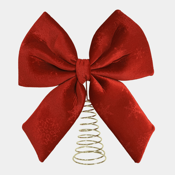 VELVET BOW TREE TOPPER from You Know Who's